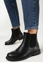 Czarne Botki Sztyblety Efiska