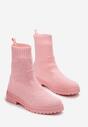 Rózsaszín bokacsizma