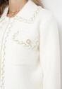 Cardigan Alb