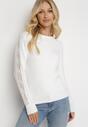 Pulover Alb
