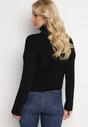 Pulover pe gât Negru