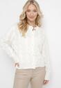 Cardigan Alb