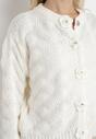 Cardigan Alb