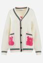 Cardigan Alb