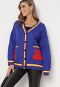 Cardigan Bleumarin