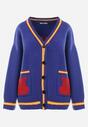 Cardigan Bleumarin