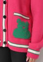 Cardigan Fucsia