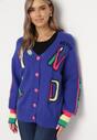 Cardigan Bleumarin