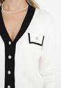 Cardigan Alb