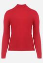 Czerwony Sweter z Golfem Erimessa