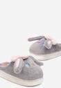 Szare Kapcie z Futerka z Uszkami Eberra