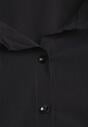 Czarna Koszula na Guziki Jejorra