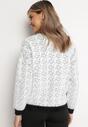 Cardigan Alb