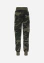 Pantaloni Verde cu portocaliu