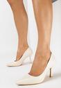 Pantofi stiletto Bej