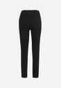 Czarne Jeansy Skinny z Efektem Push Up i Napami Przy Kostkach Irvina