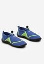 Niebiesko-Zielone Elastyczne Buty Sportowe do Wody Ralvie