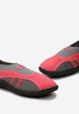 Czerwono-Szare Elastyczne Buty Sportowe do Wody Athlia