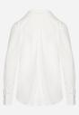 Biała Koszula z Koronkową Lamówką Latorena