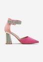 Pantofi cu toc Fucsia