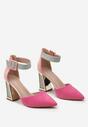 Pantofi cu toc Fucsia