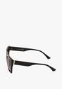Czarne Okulary Przeciwsłoneczne Kocie Oko z Filtrem UV Umbina