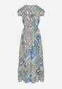 Rochie Verde cu galben