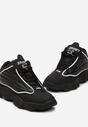 Czarne Buty Sportowe za Kostkę Sznurowane ze Stoperem Irraina