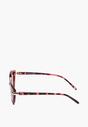 Brązowe Okulary  Przeciwsłoneczne Typu Kocie Oczy Adangirla