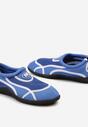 Niebiesko-Białe Piankowe Wsuwane Buty Sportowe ze Ściągaczem do Sportów Wodnych Xenakia