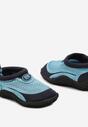 Granatowo-Niebieskie Buty Sportowe do Wody z Elastyczną Cholewką Gellema