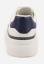 Sneakers Alb cu bleumarin