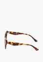 Zielone Okulary Przeciwsłoneczne Typu Kocie Oko z Filtrem UV Gonallea