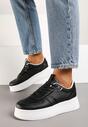 Sneakers Negru cu alb