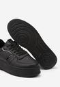 Czarne Klasyczne Sneakersy Vices na Grubej Podeszwie Torira