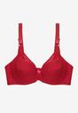 Bordowy Biustonosz Typu Full Cup Vikola