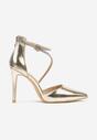 Pantofi stiletto Aurii