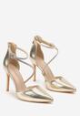 Pantofi stiletto Aurii