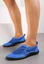 Niebieskie Płaskie Buty Sportowe do Wody Rivassi