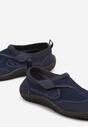 Granatowe Płaskie Buty Sportowe Sneakersy do Wody Rivassi