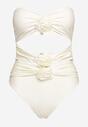 Costum de baie Alb