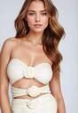 Costum de baie Alb