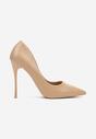 Pantofi stiletto Bej