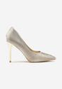 Pantofi stiletto Aurii