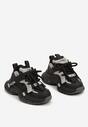Pantofi sport Negru cu gri