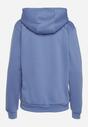 Niebieska Bluza Basic z Kapturem Kasseia
