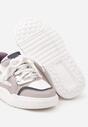 Pantofi sport Alb cu mov