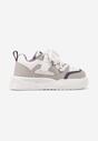 Pantofi sport Alb cu mov