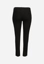 Czarne Jeansy Skinny z Kieszeniami i Wysokim Stanem Nevennia