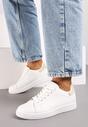 Beżowe Płaskie Klasyczne Sneakersy Zeniefra